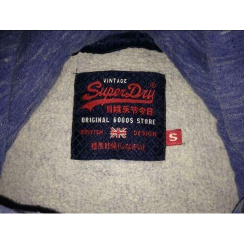 Superdry hoodie maat s