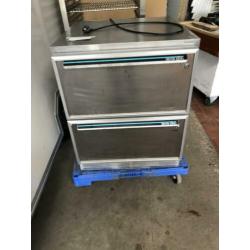 Koelwerkbank 2x 1/1 GN lade