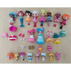 18 Lalaloopsy poppetjes met toebehoren