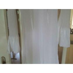 SUPER LEUK en TRENDY wit tuniek/jurkje van YYSC mt. S