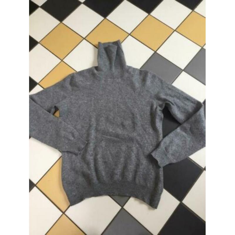 B.c. Best connections grijs cashmere coltrui’tje m gebreid