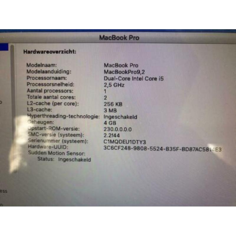 Macbook pro 13.3 inch
