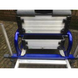 Rive super kompleet uitgevoerde aluminium zitkist D25