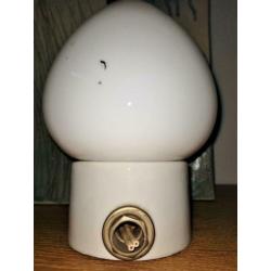 Wagenfeld - porseleinen plafondlamp - jaren 50 plafonnière
