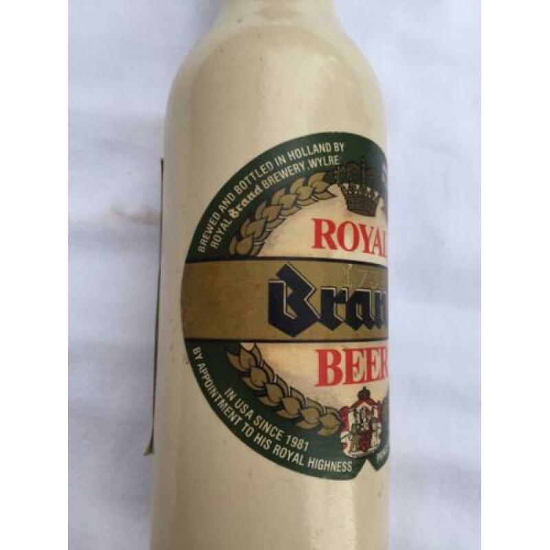 2 Royal Brand beer flesjes, speciale editie.