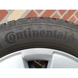 set 16 inch stalen velgen met winterbanden