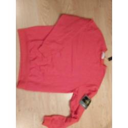 Stone island sweater rood l nieuw