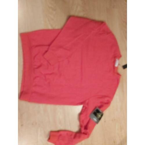 Stone island sweater rood l nieuw