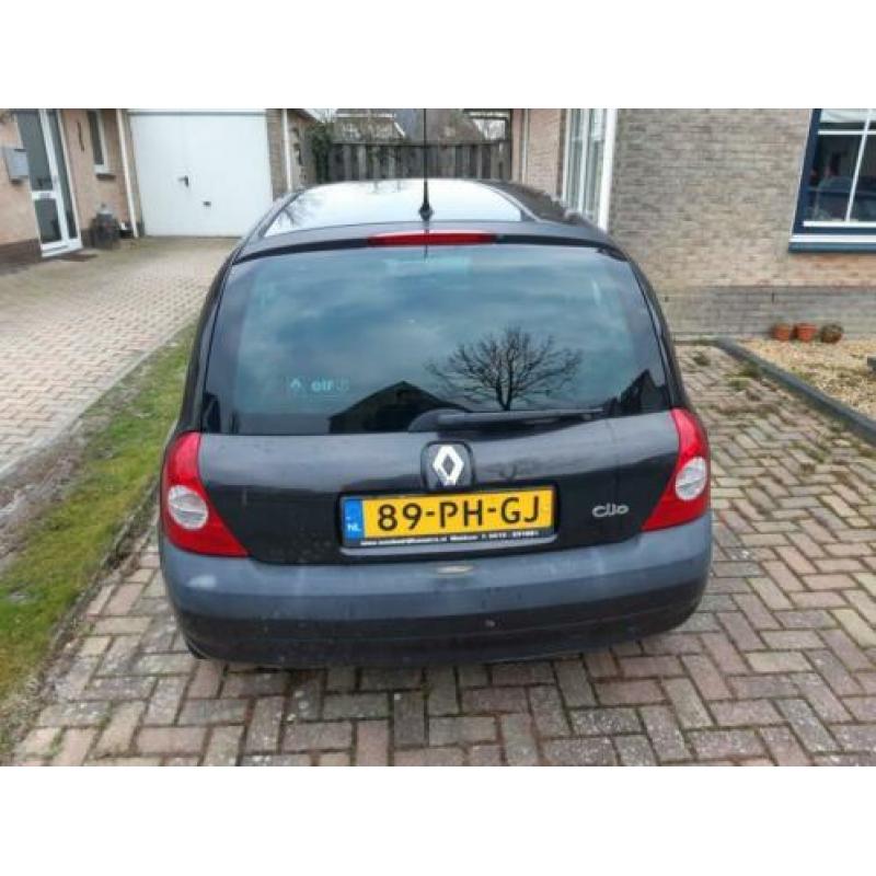 Renault Clio 1.2 16V 3DR 2005 2004 Zwart