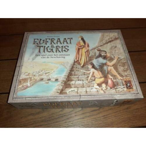 Eufraat Tigris spel bordspel vintage grote doos