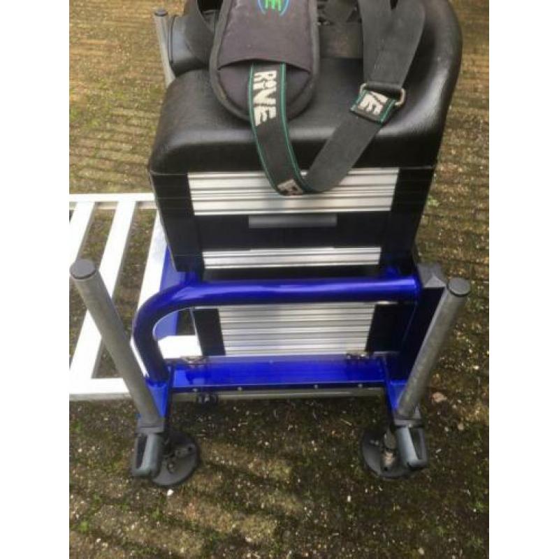 Rive super kompleet uitgevoerde aluminium zitkist D25