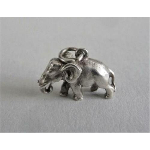 Oude bedel zilver Afrikaanse Olifant