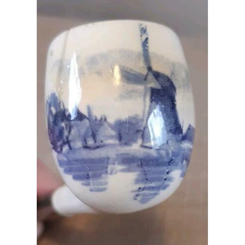 Delfts blauw pijpje " Goedewaagen Holland"