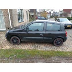 Renault Clio 1.2 16V 3DR 2005 2004 Zwart