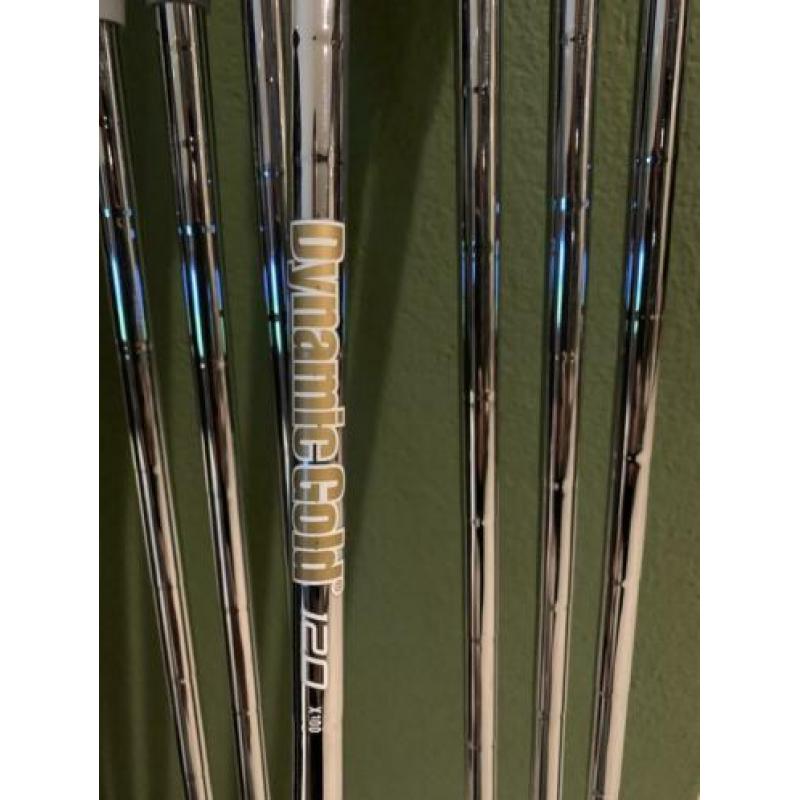 Mizuno MP-18 SC; set P-4; Dynamic Gold; Golfpride midsize 4+