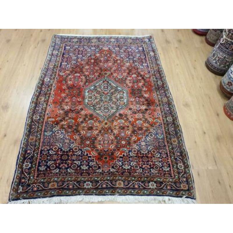 Vintage handgeknoopt perzisch tapijt Bidjar 178x120