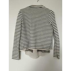 Maison scotch vest/colbert + blouse