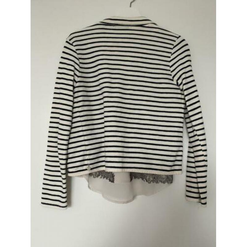 Maison scotch vest/colbert + blouse