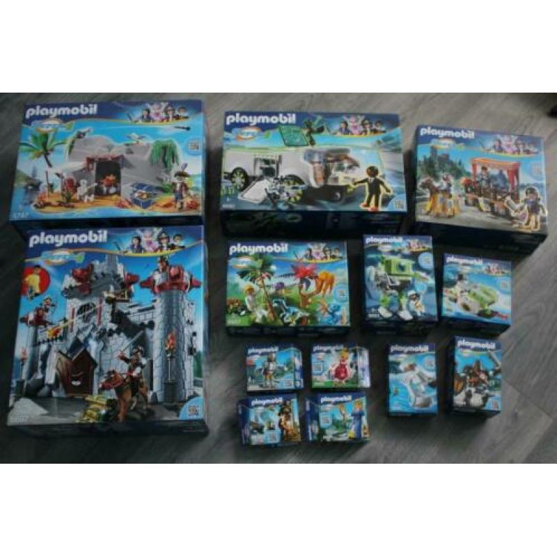 Grote Playmobil Super 4 collectie ZGAN