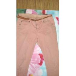 2. Sutherland roze jeans maat m
