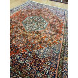 Vintage handgeknoopt perzisch tapijt Bidjar 178x120