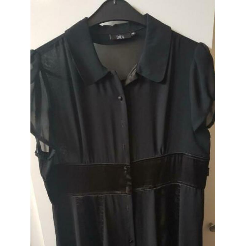 Mooi zwarte jurk van Didi mt XL