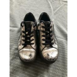 Giga schoenen zilver meisje maat 33
