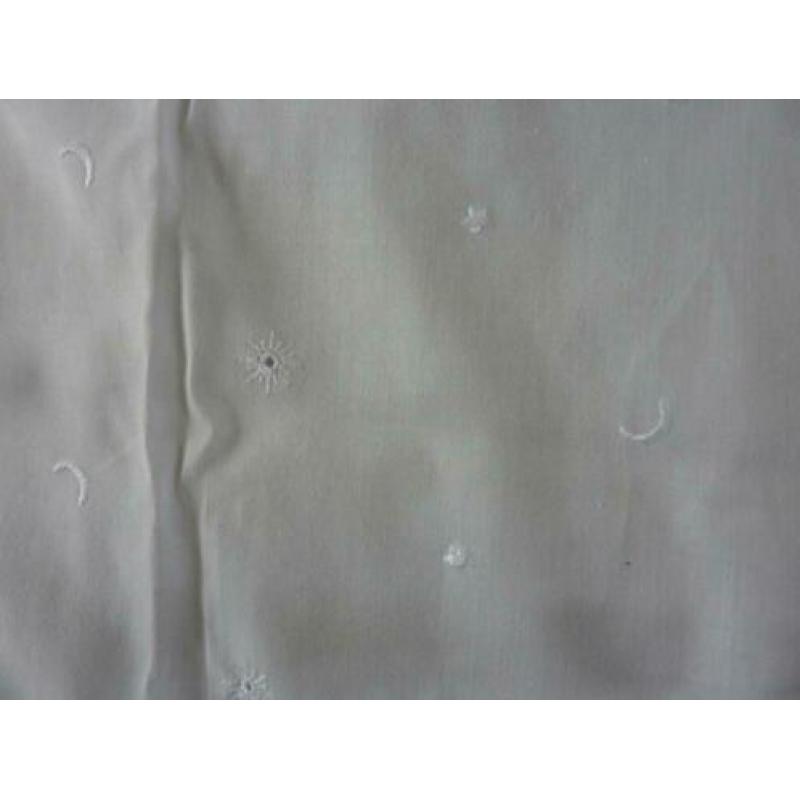kinder dekbedovertrek Eyelet sun,moon,star (gratis hoeslaken
