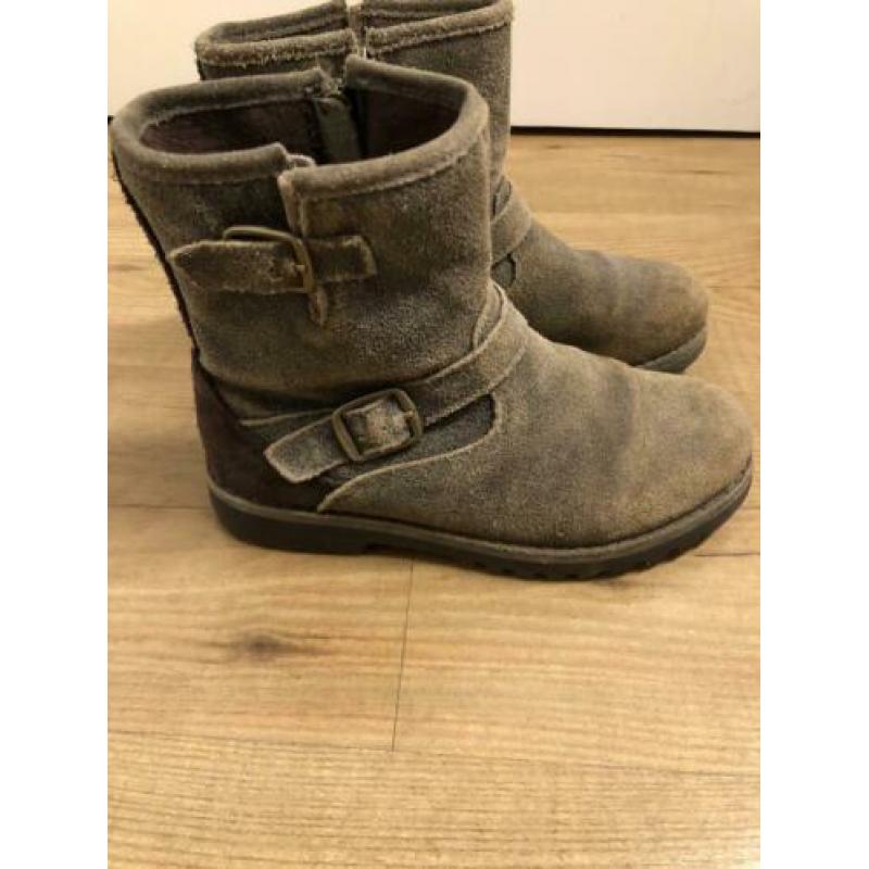 Uggs Australia Harrell Biker classic short leer zgan maat 32