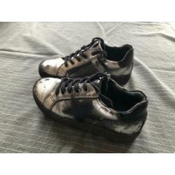Giga schoenen zilver meisje maat 33