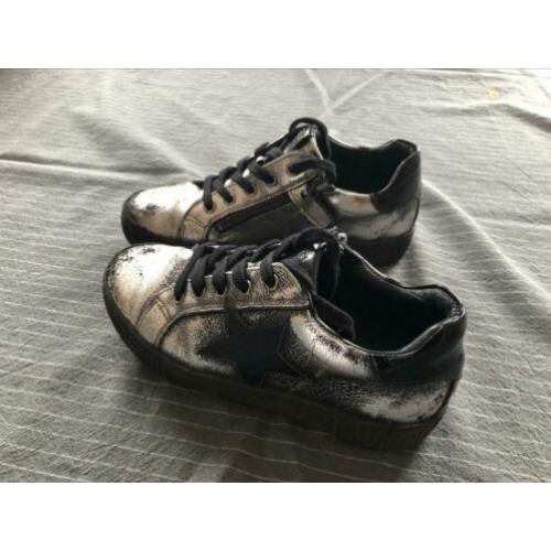 Giga schoenen zilver meisje maat 33