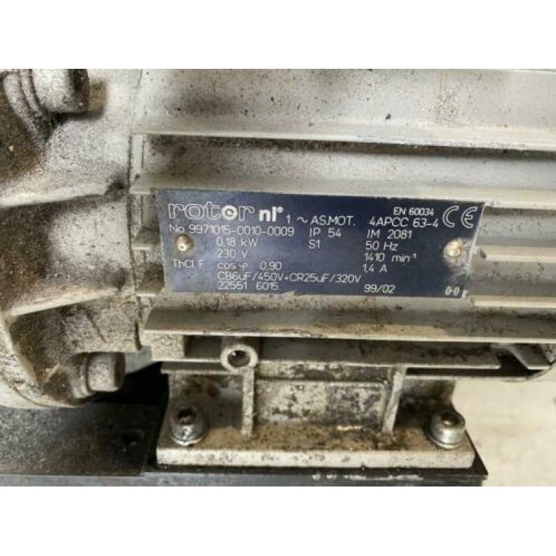 Oliefilter met motor / filterpomp #119