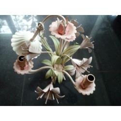 Vintage hanglamp lamp bloemen