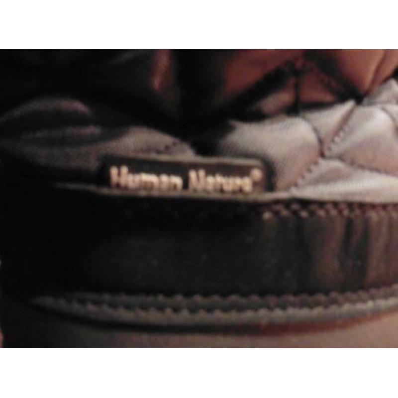 Human zwarte Nature waterproof snowboots maat 39/40