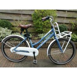Meisjes fiets 24 inch Gazelle Miss Grace denim blue
