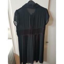 Mooi zwarte jurk van Didi mt XL