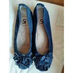 Si blauwe ballerina 39