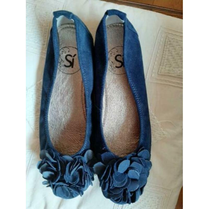 Si blauwe ballerina 39
