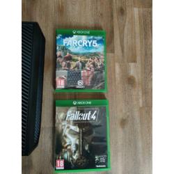 Xbox One + Contoller + Far Cry 5 + Fallout 4