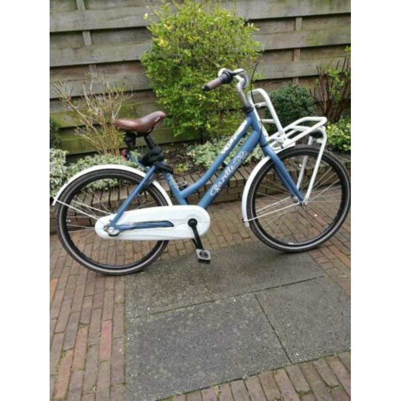 Meisjes fiets 24 inch Gazelle Miss Grace denim blue