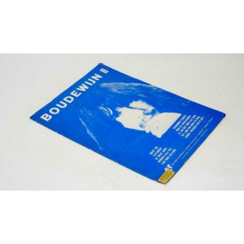 Boudewijn II - Notenschrift met tekst