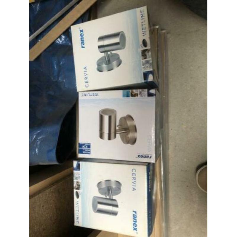 Ranex Wetline wandlamp Cervia RVS