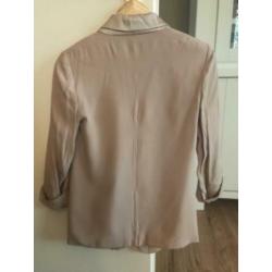 Roze blazer van Oasis maat 34