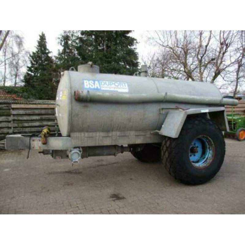 BSA PTW 7 Mesttank / Mestpomp 7000 liter
