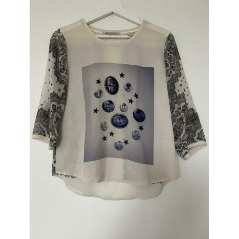 Maison scotch vest/colbert + blouse
