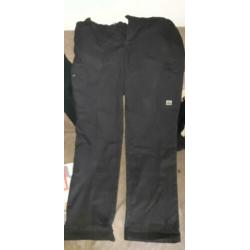 Zwarte uniform beveiliging