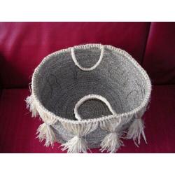 Ibiza Rotan mand Bigshopper Tas Hippie Bohemian Gypsy Style