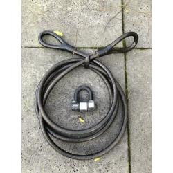 Doublelock kabelslot 5 meter lang