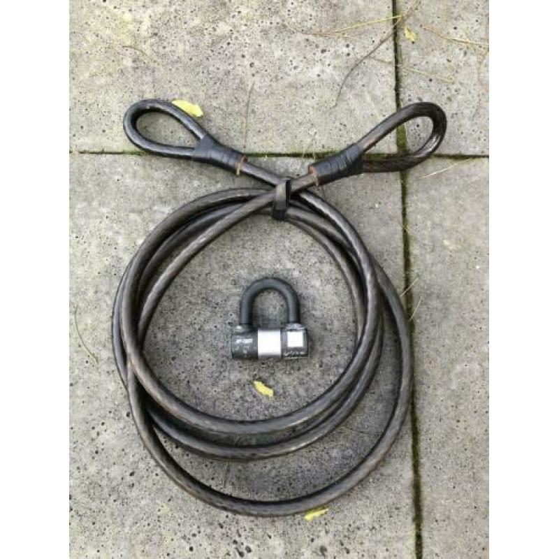 Doublelock kabelslot 5 meter lang