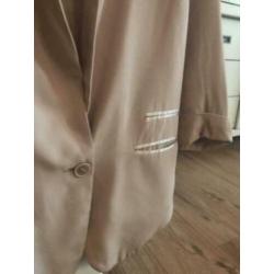 Roze blazer van Oasis maat 34